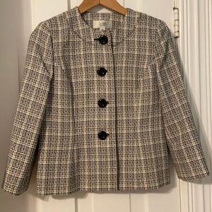 Plaid Le Suit blazer 4P